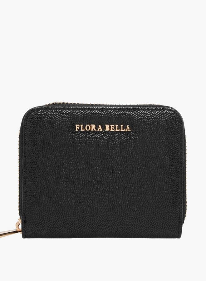 Flora Bella Textured Elegance Zip Wallet for Women - Image 1