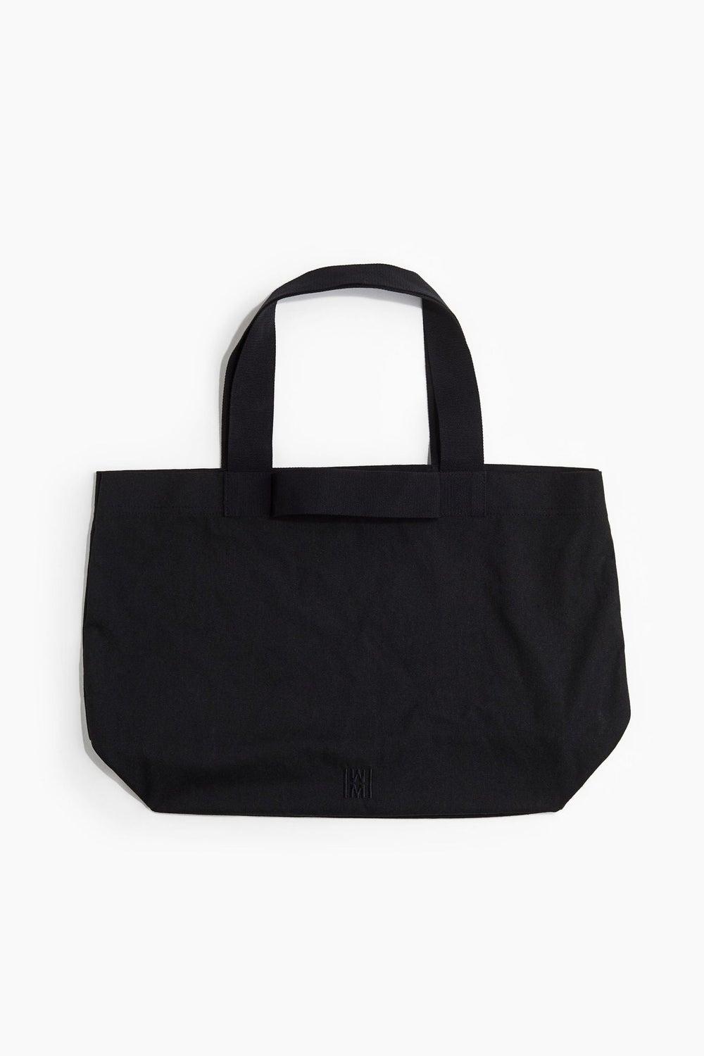 H&M Canvas Shopper - Elegant Utility Meets Style - Image 1