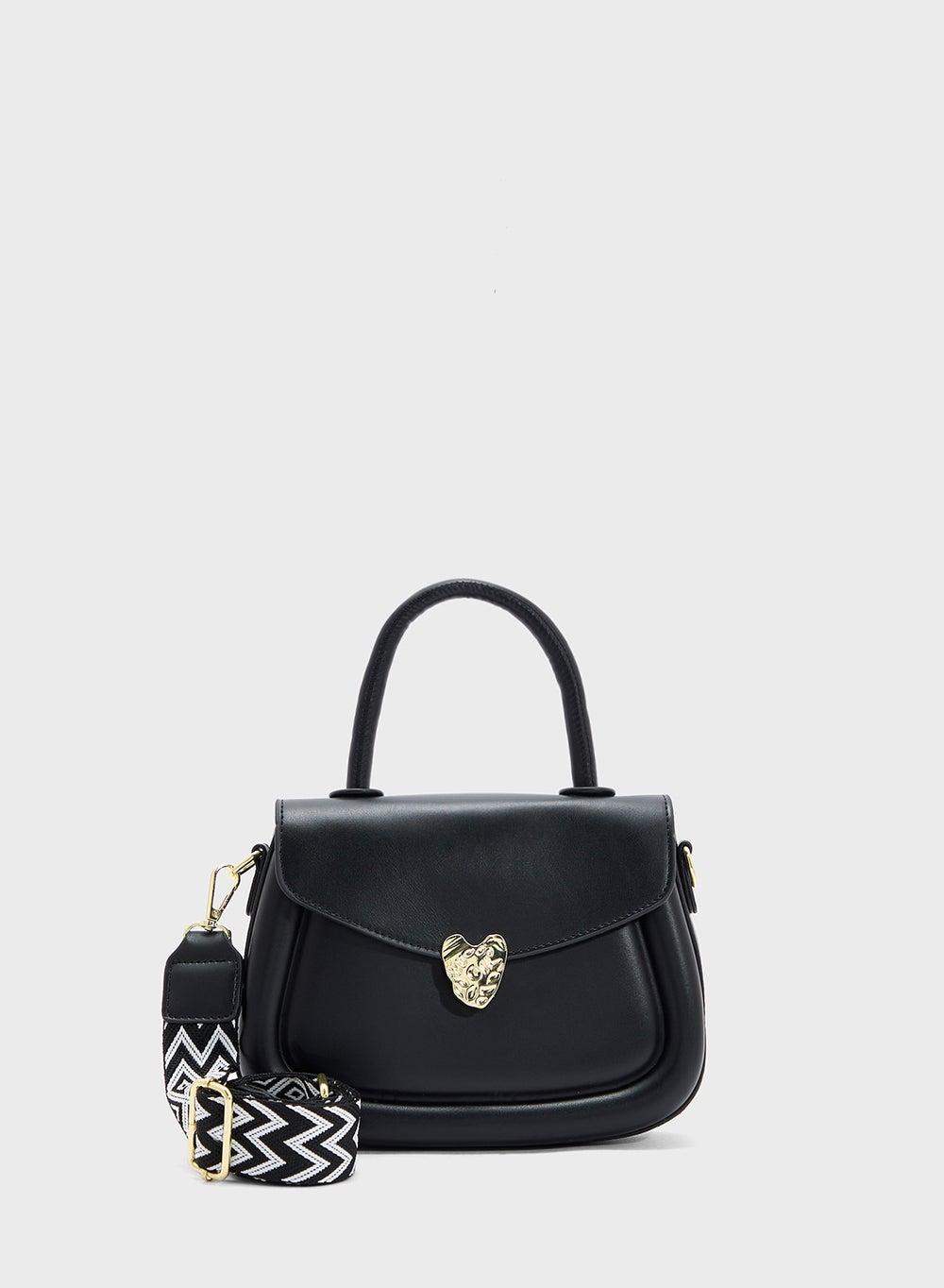 Ginger Heart Elegance Satchel - Chic Accessory for Her - Image 1