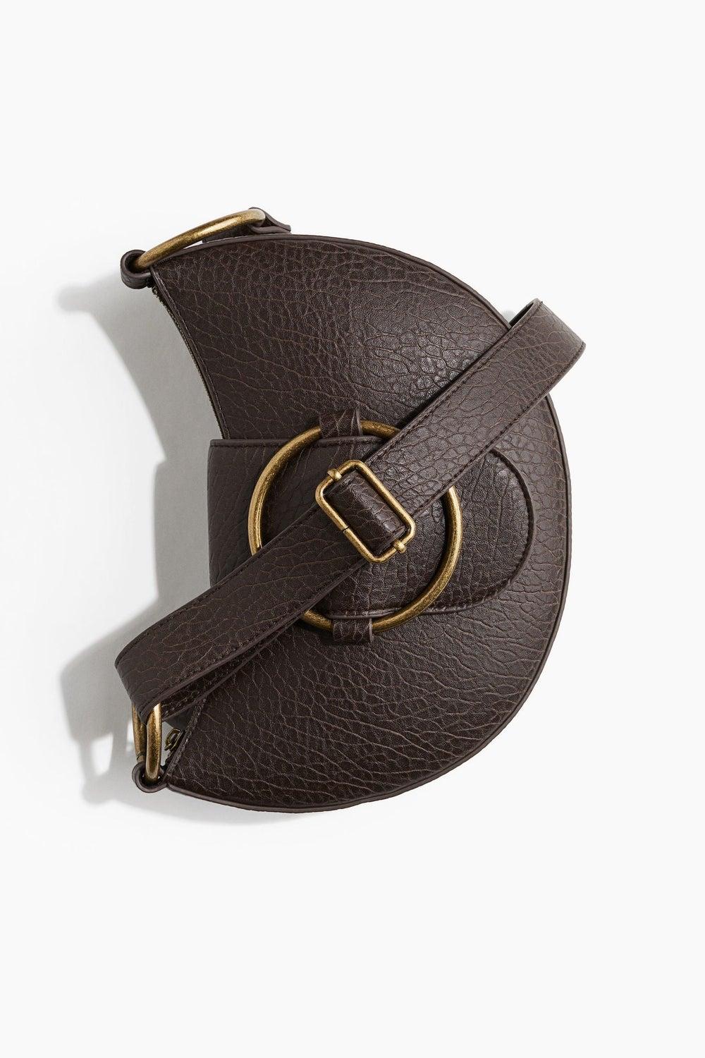 H&M Buckle-Detail Chic Shoulder Bag for Sophisticated Style - Image 1