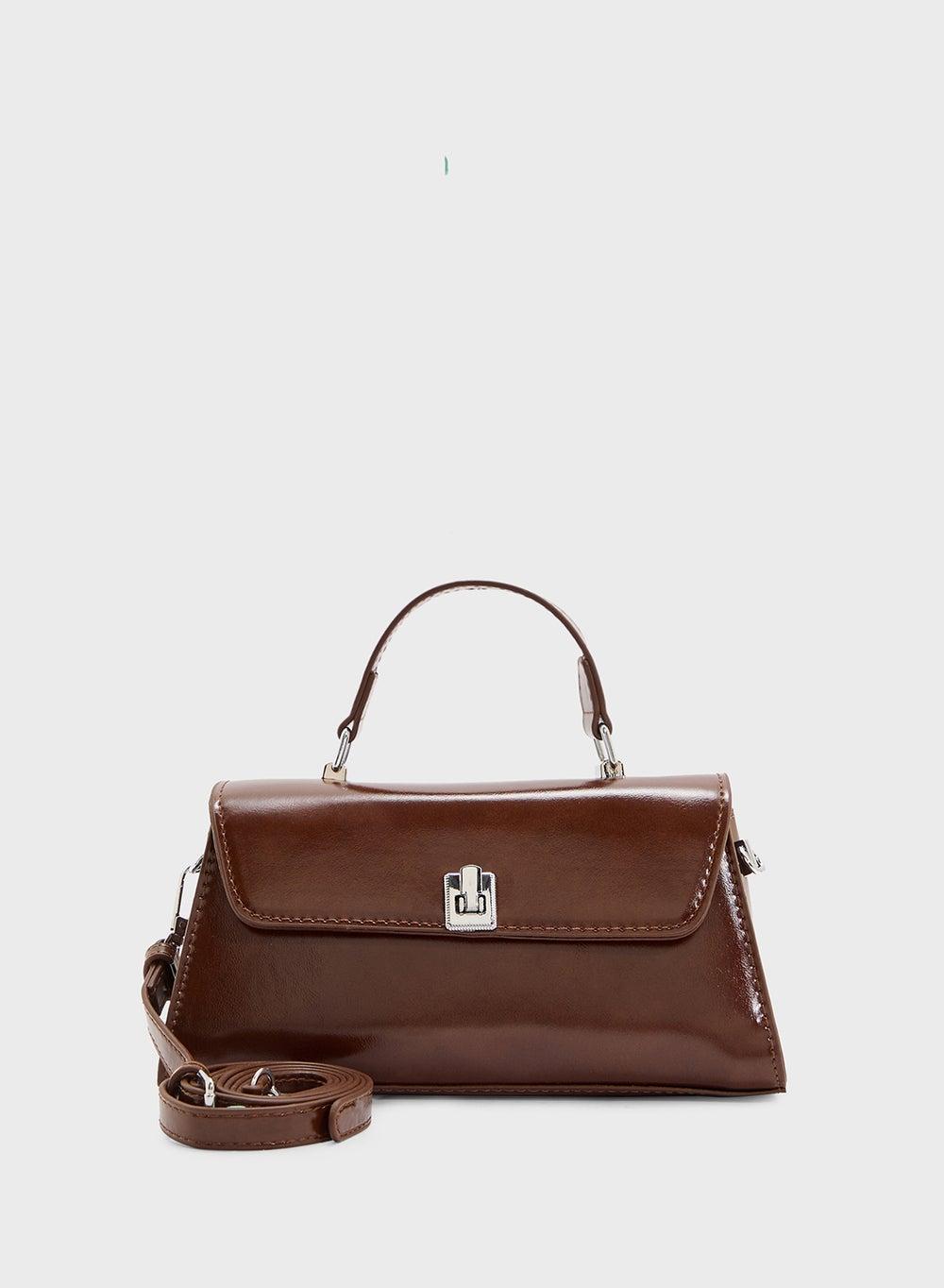 ELLA Elegance Crossbody With Top Handle – Chic Companion - Image 1