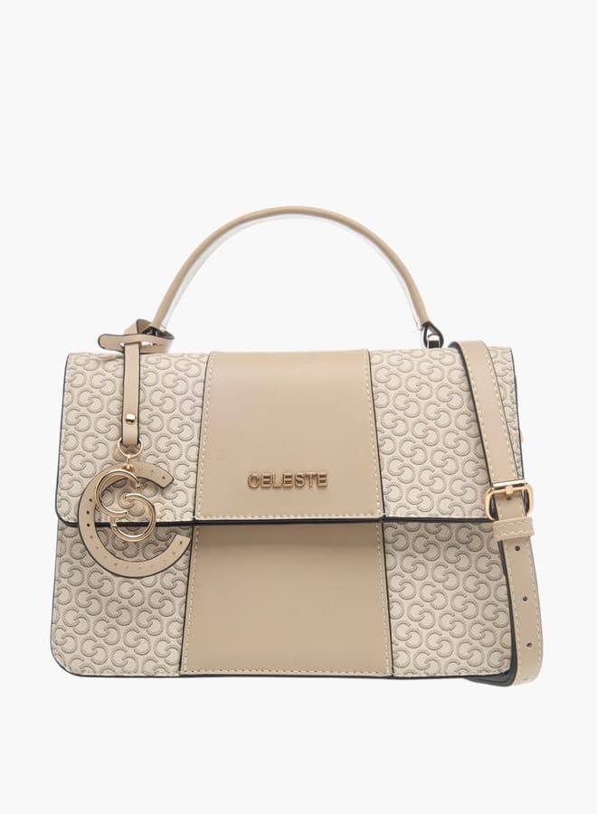Celeste Monogram Satchel: Elegance Meets Functionality - Image 1