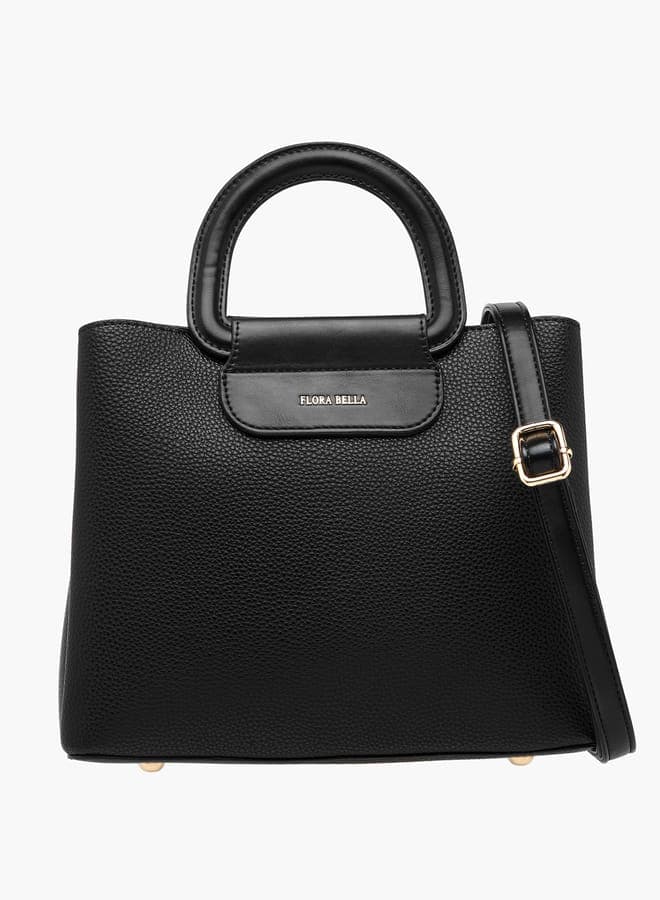 Flora Bella Monogram Tote Bag - Elegance on the Go - Image 1