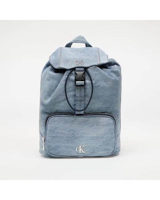 Calvin Klein Elegance: Women’s Denim Zip Backpack CKJ1001 - Image 1