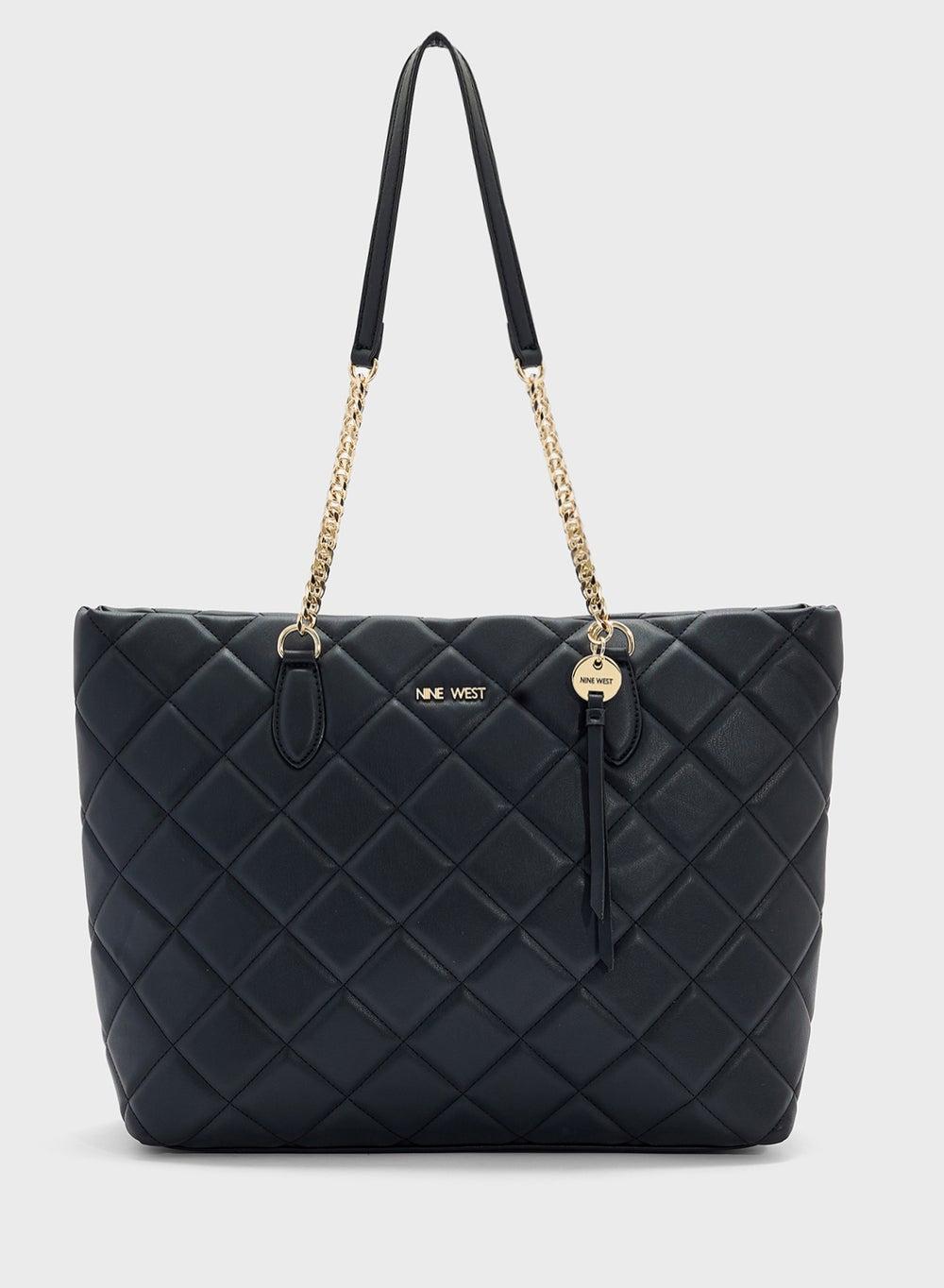 NINE WEST Meilani Elegance Quilted Tote Bag - Image 1
