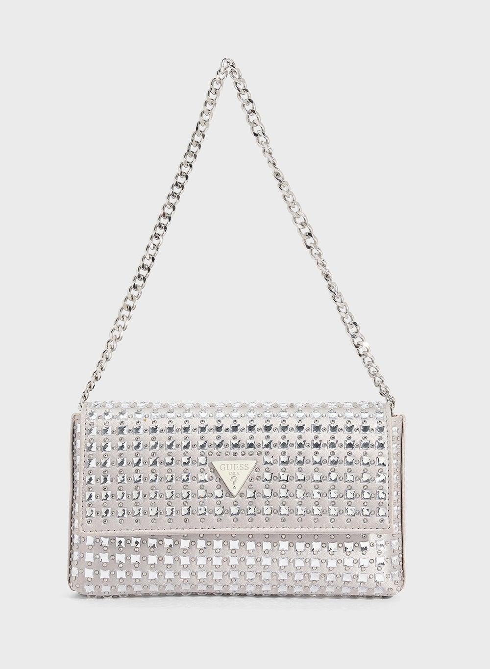 GUESS Zalina Elegance Flap Clutch - Ultimate Evening Companion - Image 1