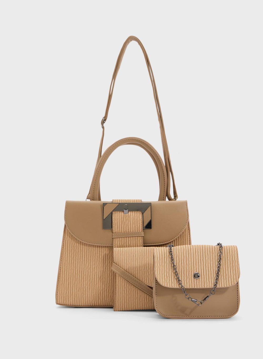 ELLA Chic 3-In-1 Satchel: Versatile Elegance for Every Woman - Image 1