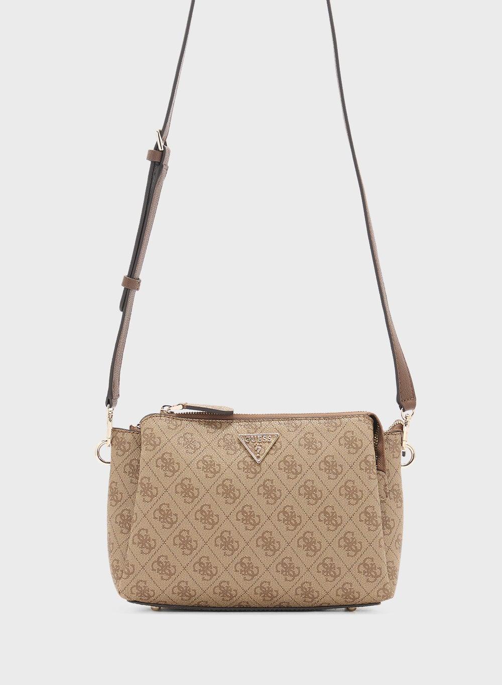 GUESS Noelle Tri Compartment Chic Crossbody for Women - Image 1