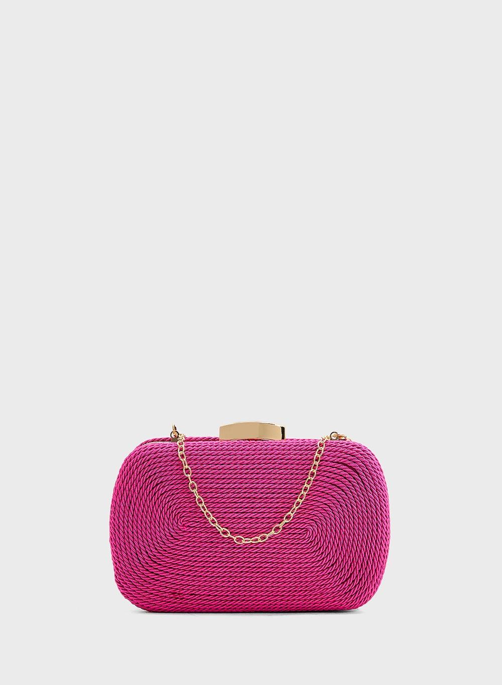 ELLA Women's Elegant Clutch with Chic Rope Detail - Image 1