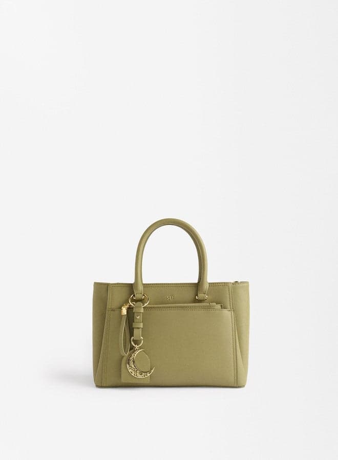 PARFOIS Khaki Elegance Tote Bag for the Chic Woman - Image 1