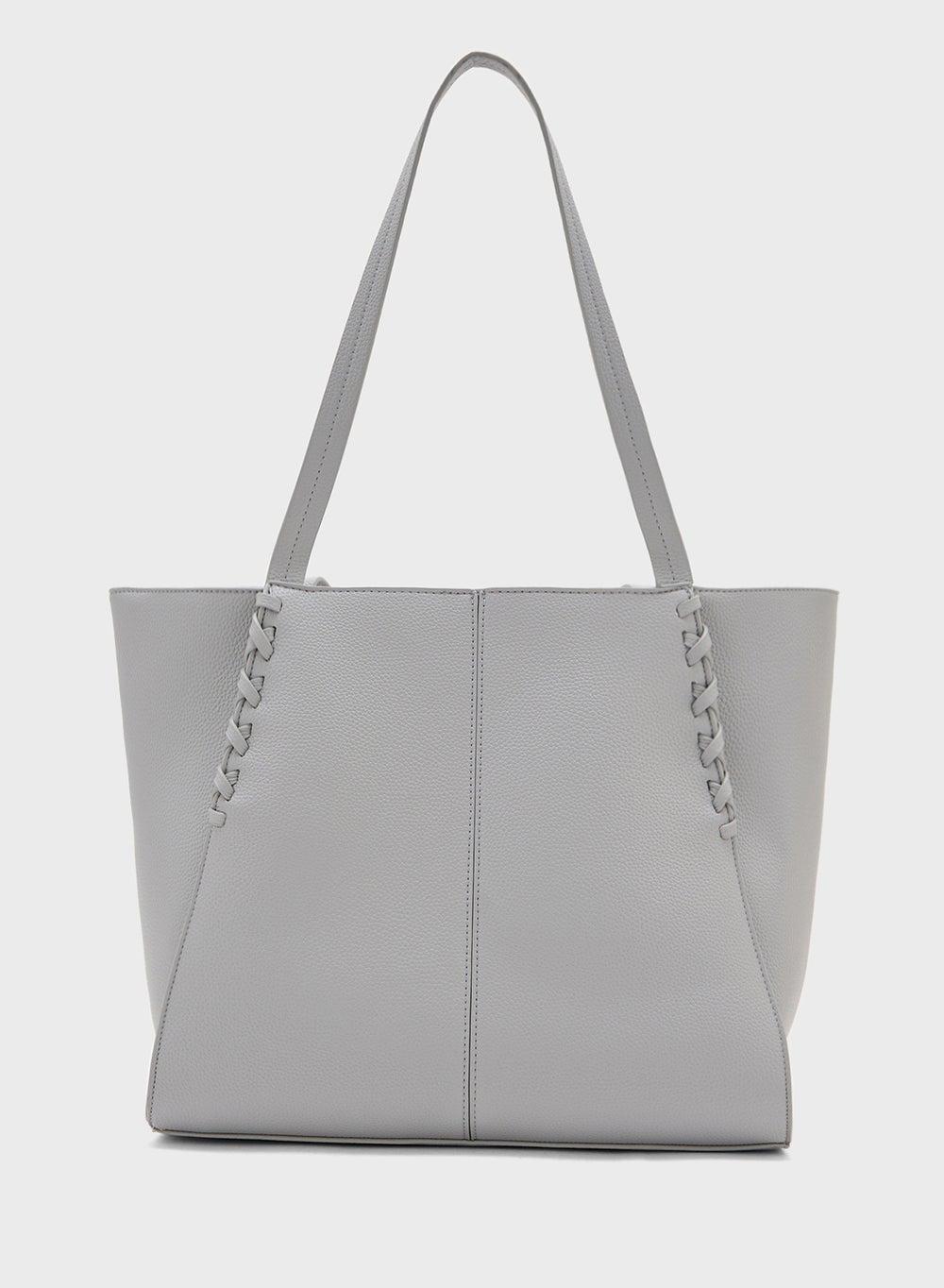 ELLA Weave Detail Chic Tote Bag for Stylish Women - Image 1