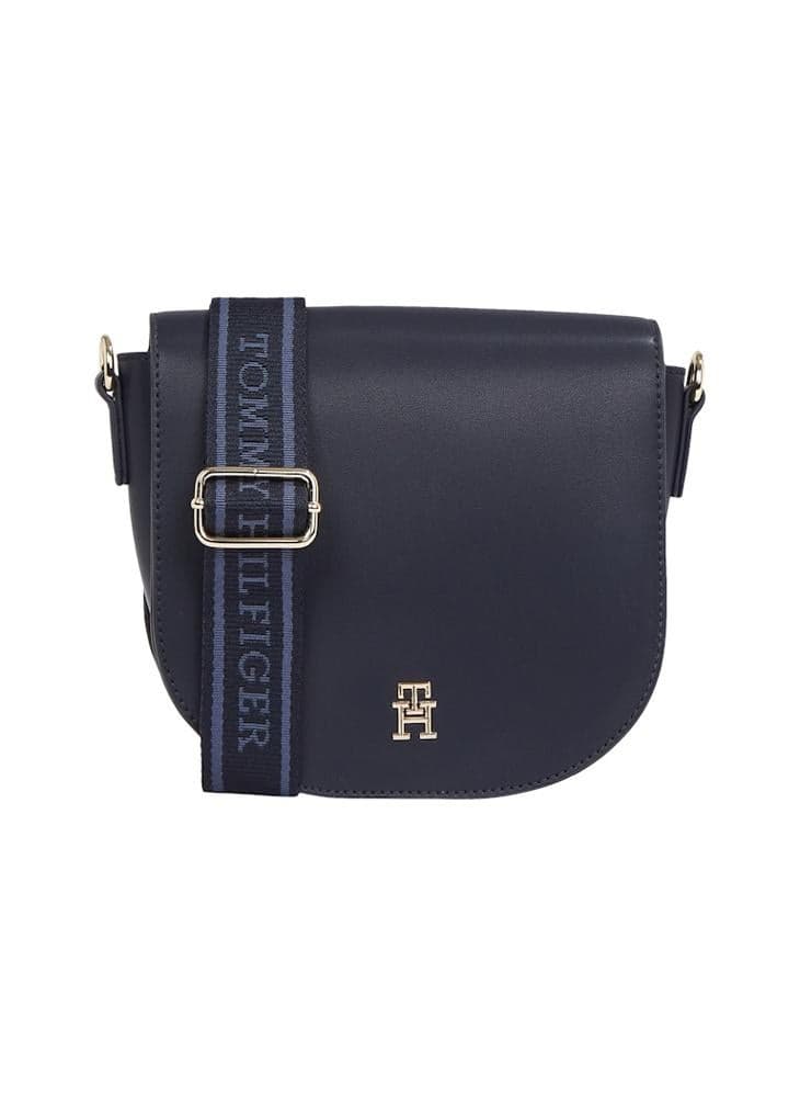 TOMMY HILFIGER LOGOTAPE Saddle Bag - Elegance on the Go - Image 1