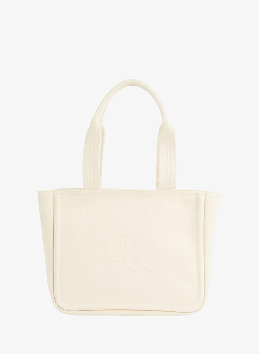 Calvin Klein Jeans Chic Summer Canvas Tote for Women - Image 1