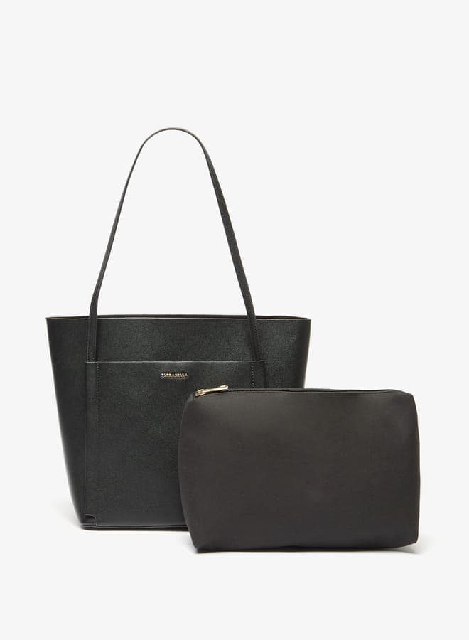 Flora Bella Textured Tote: Elegance & Functionality Combined - Image 1