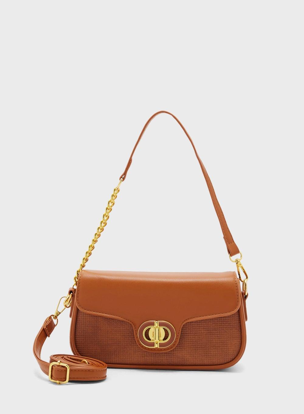 ELLA Chain Detail - Chic Crossbody Strap for Women - Image 1