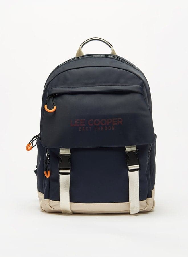 Lee Cooper Chic Logo Backpack for Women with Adjustable Straps - Image 1