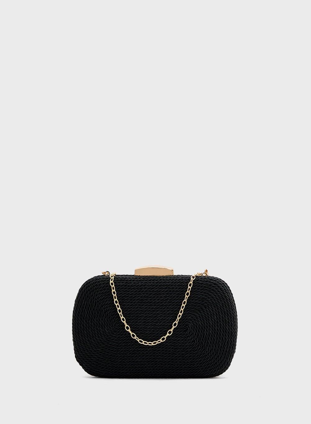 ELLA Rope Detail Women's Clutch - Elegance in Your Hand - Image 1