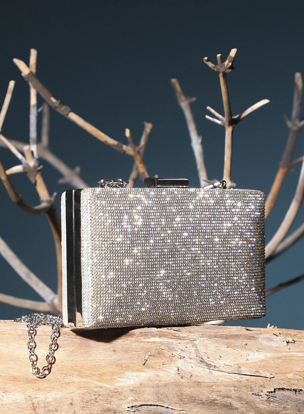 Haute Sauce Glittering Gala Clutch - Elegance in Every Detail - Image 1