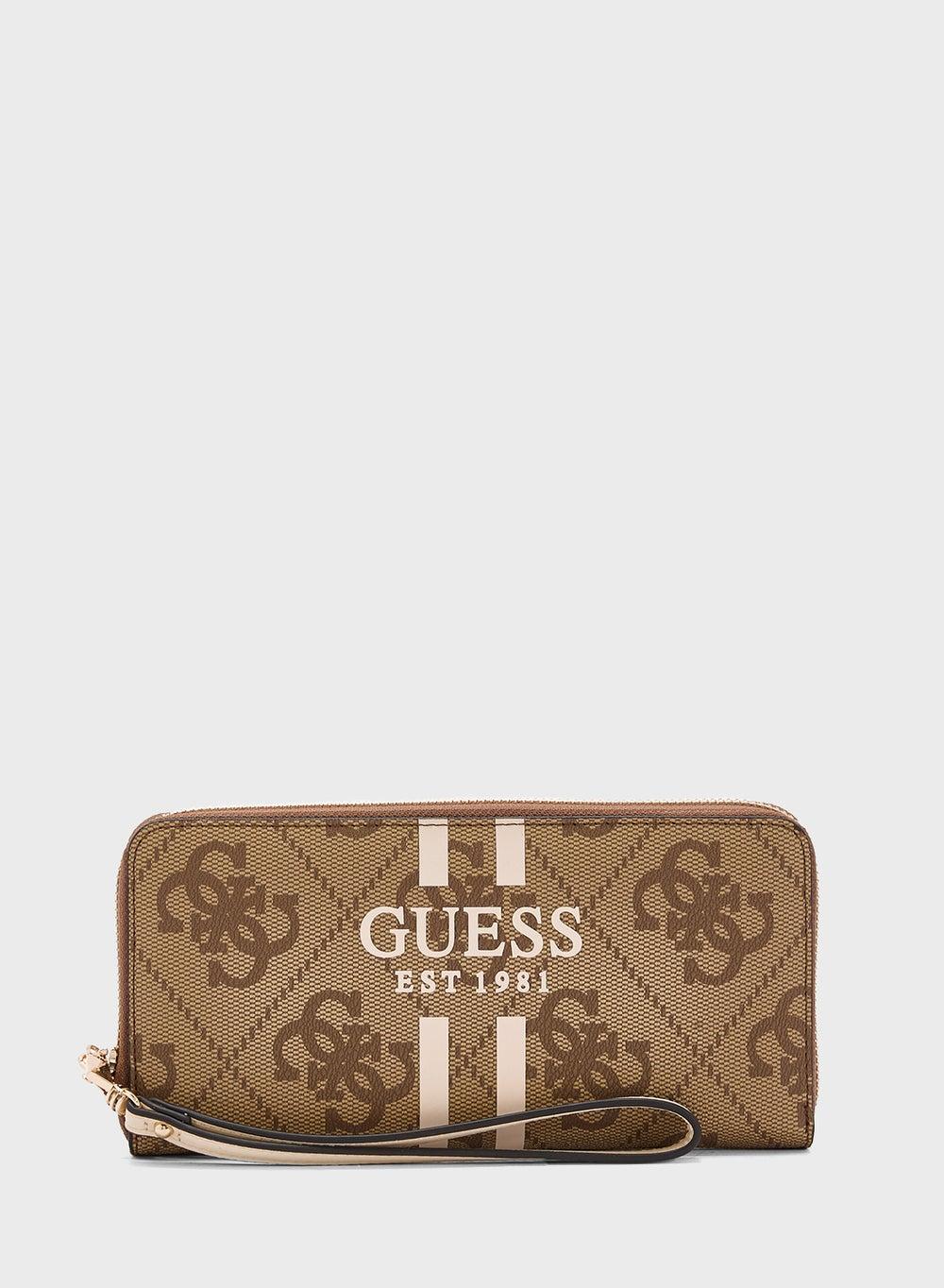 GUESS LAUREL II SLG Large Zip Wallet – Elegance for Every Occasion - Image 1