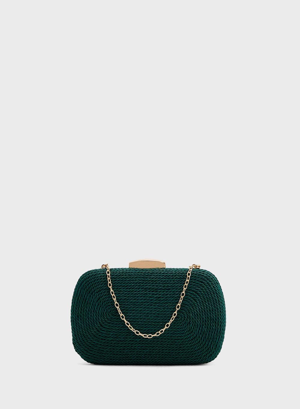ELLA Chic Rope Detail Clutch Bag - Elegance for Every Occasion - Image 1