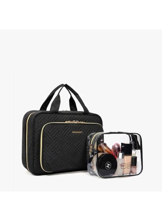 BAGSMART Transparent TSA-Approved Toiletry Bag Organizer - Image 1