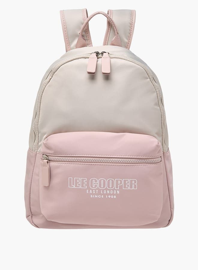 Lee Cooper Chic Logo Backpack for Women - Adjustable & Secure - Image 1