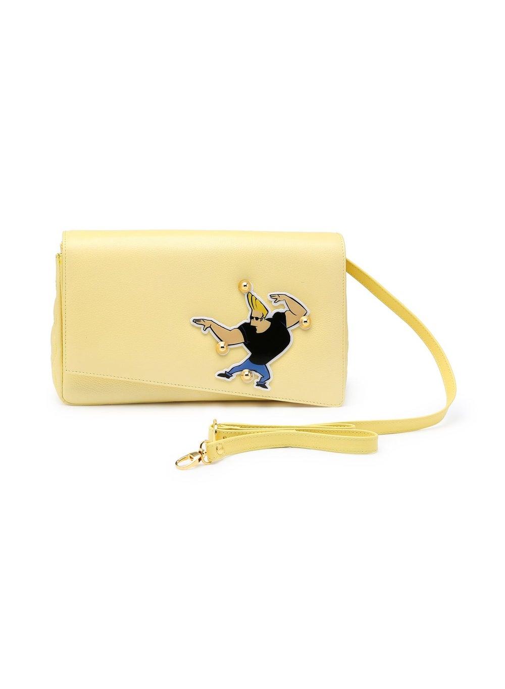 CEE CODE Comico Code Crossbody Bag in Vibrant Yellow - Image 1