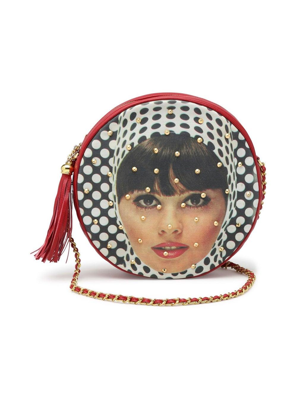 CEECODE Moon Elegance Red Crossbody - Women's Stylish Carrier - Image 1