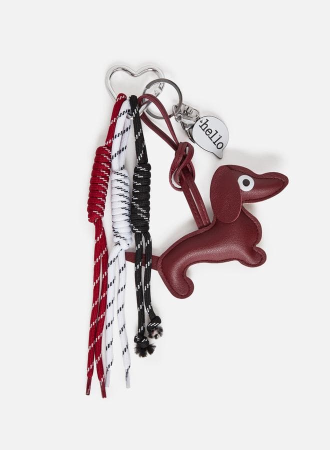 Styli Multi-Design Women's Bag Charm with Metal Hook - Image 1