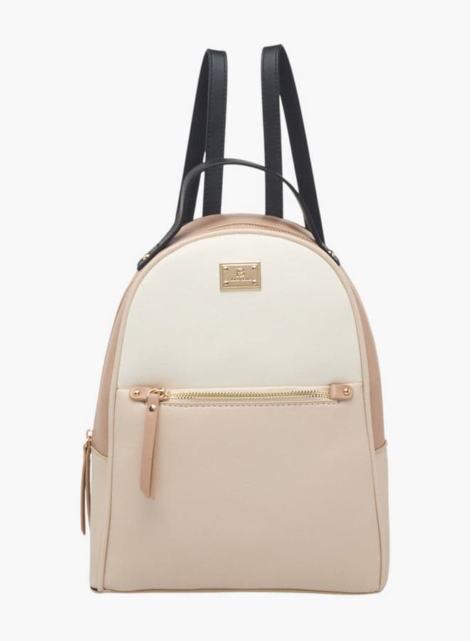 Flora Bella Colourblock Chic Women's Backpack - Adjustable - Image 1