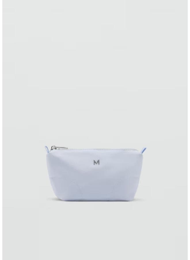 MANGO Elegant Nylon Medium-Sized Cosmetics Bag - Image 1