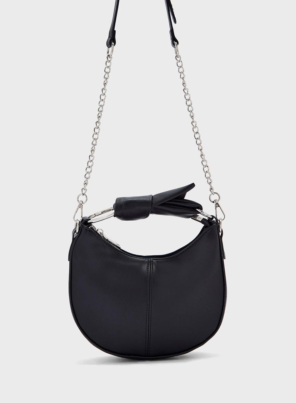 Elegant Ginger Satchel with Chic Bow Detail - Women's - Image 1
