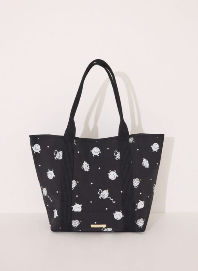 women'secret Mr. Men & Little Miss Elegant Black Tote - Image 1
