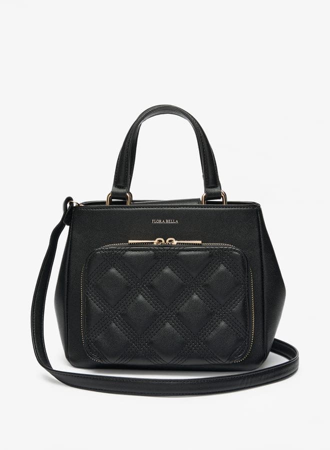Flora Bella Quilted Crossbody: Elegance on the Go - Image 1