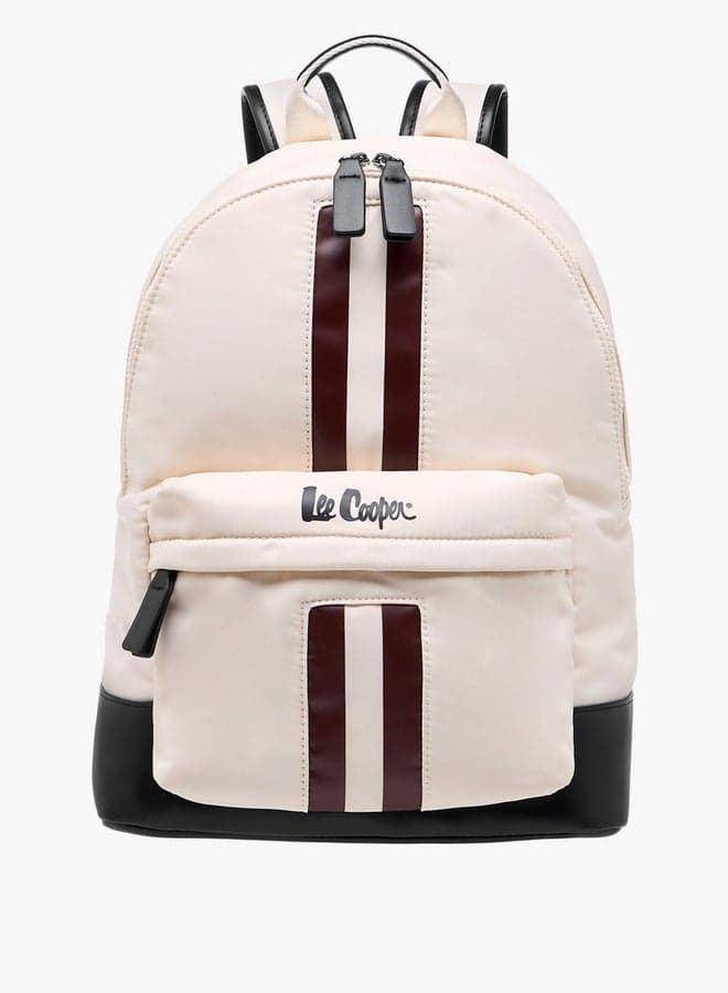 Lee Cooper Elegant Panelled Backpack for Women - 29x15x40 cm - Image 1