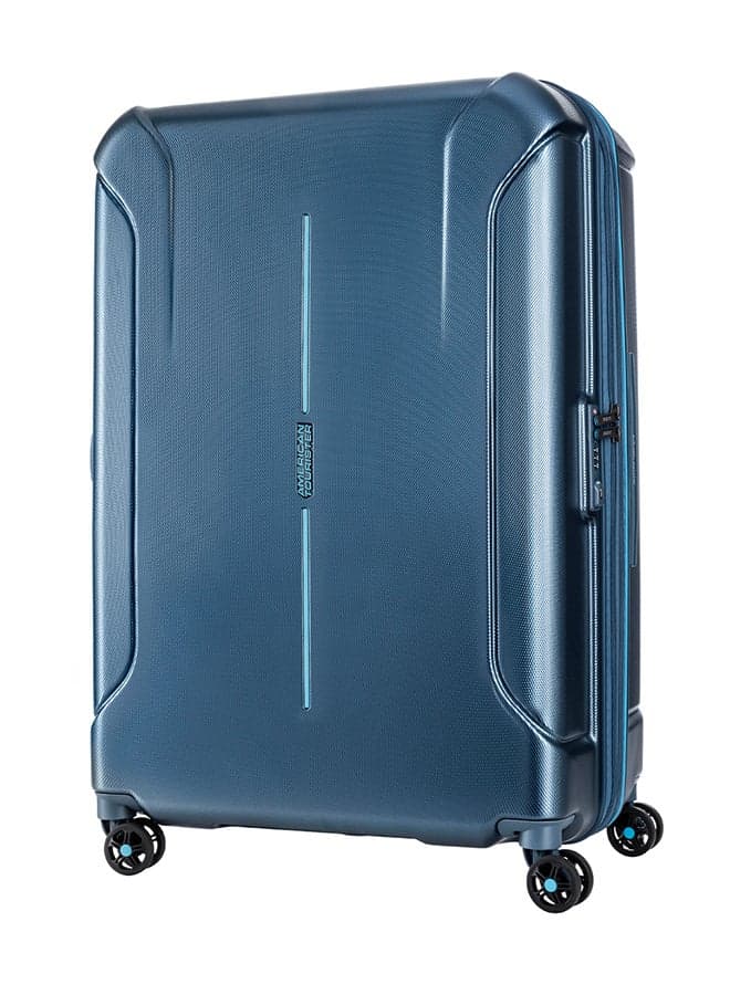 AMERICAN TOURISTER Technum Spinner 77cm in Metallic Blue - Image 1