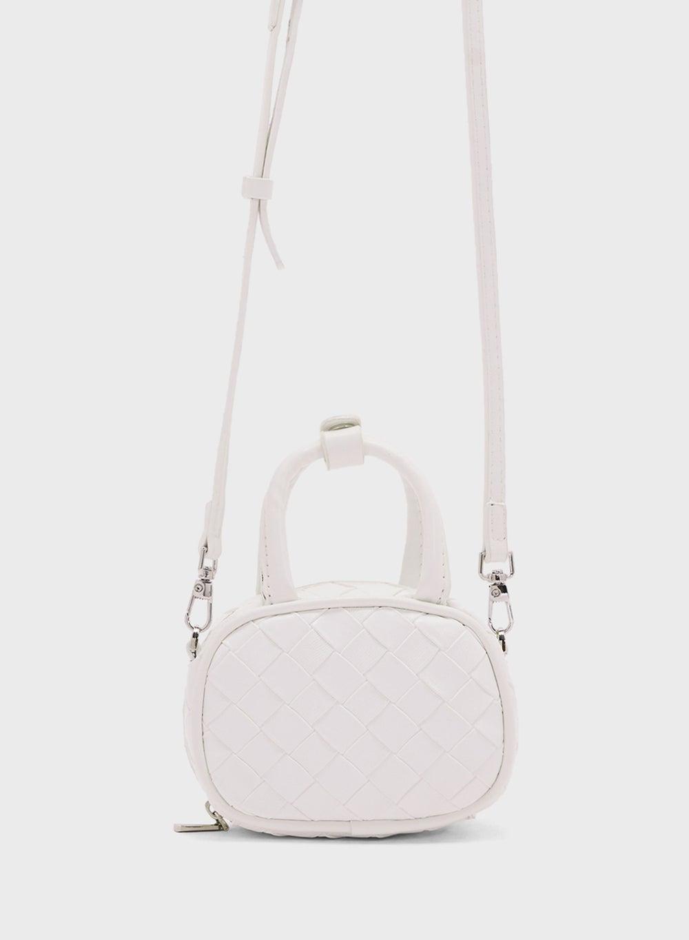 Elegant Ginger Woven Crossbody Bag for Stylish Women - Image 1