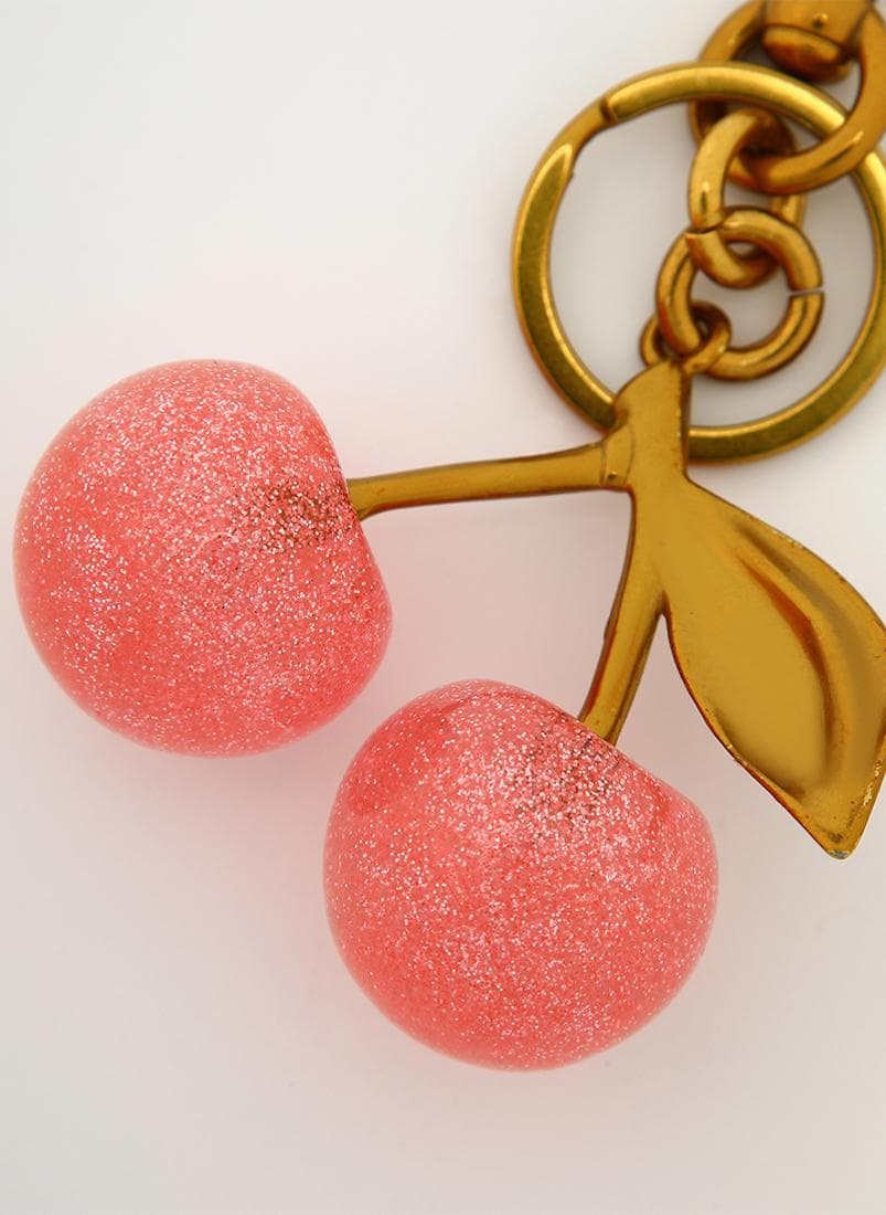 CHERRY CHARM Sticky Bestie: Trendy Bag Accessory - Image 1