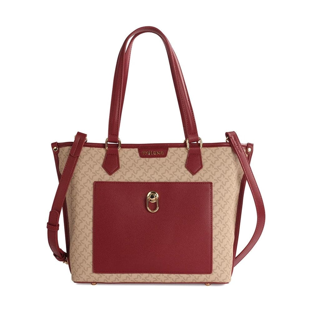 Milano Jinani - Chic Shopper Bag with Pindot Monogram - Image 1