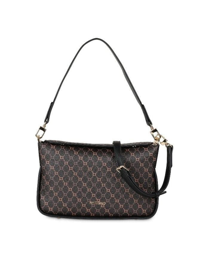 Milano Vazia Shoulder Bag – Architectural Elegance for Women - Image 1