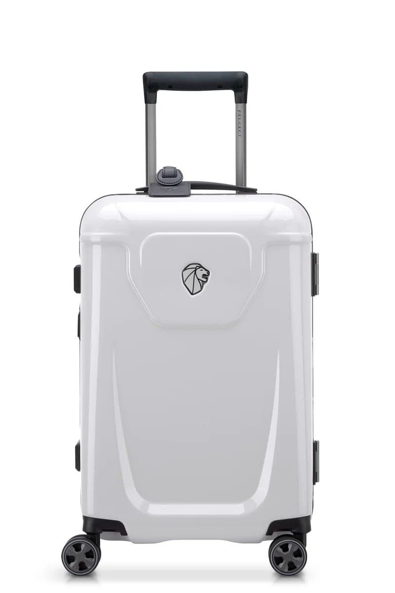 PEUGEOT Voyages 55cm Elegant White Hardcase Cabin Trolley - Image 1