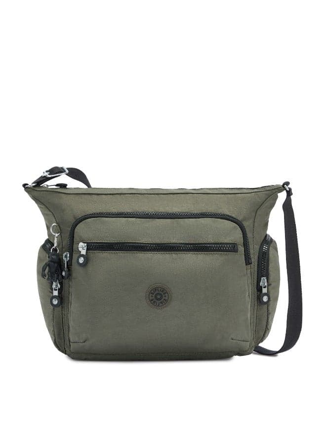 Kipling Gabbie Medium Crossbody - Elegant Green Moss - Image 1