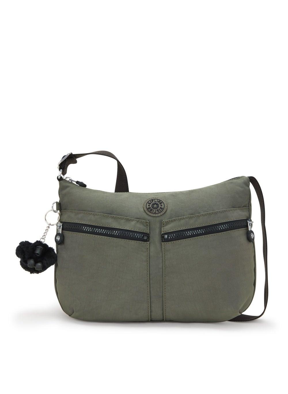 Kipling Izellah Medium Moss Green Crossbody - 0214488D - Image 1