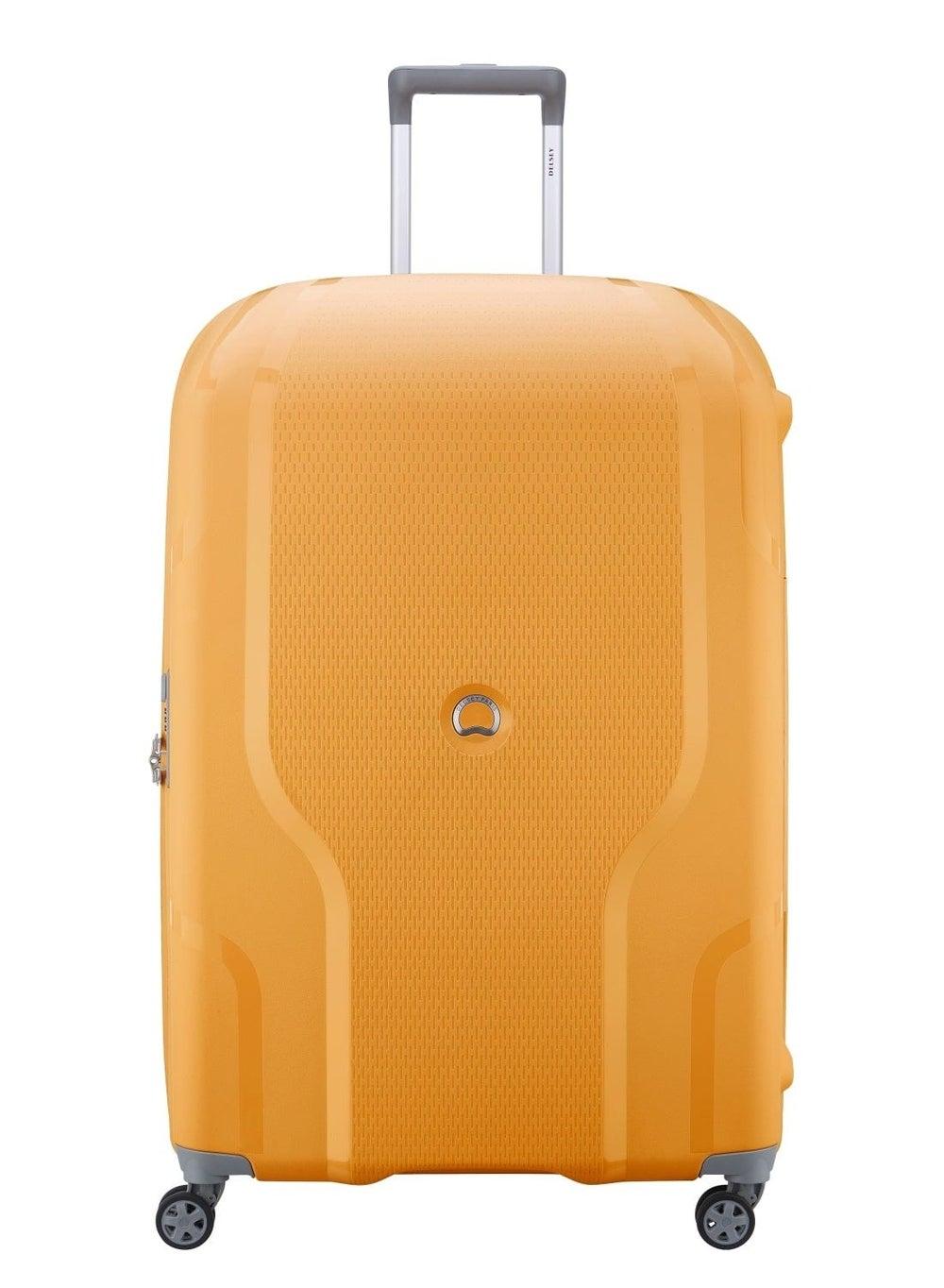 DELSEY Paris Clavel 83Cm Yellow Expandable Eco-Friendly Suitcase - Image 1