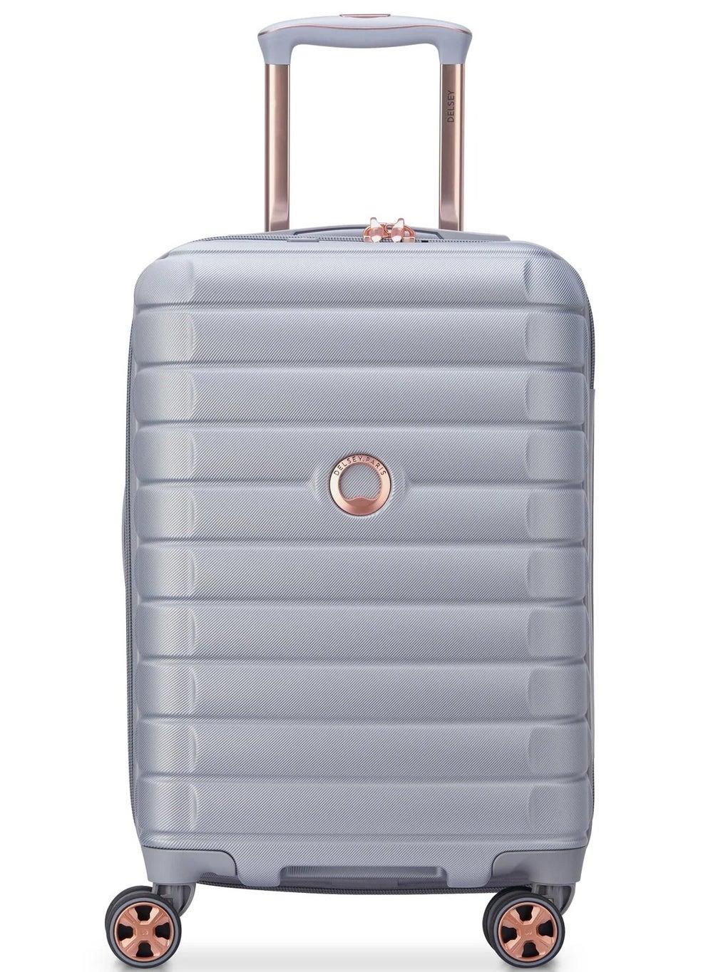 DELSEY Paris Helium Shadow 5.0 Cabin Trolley - Platinum 55cm - Image 1