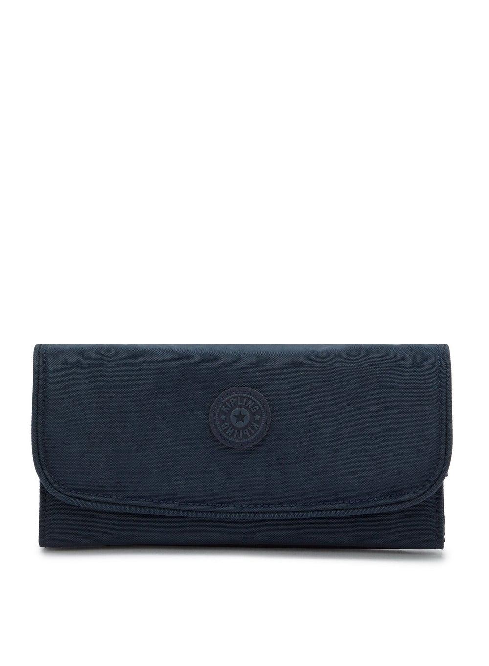 Kipling Money Land Blue Bleu 2 - Elegant Large Women's Wallet - Image 1