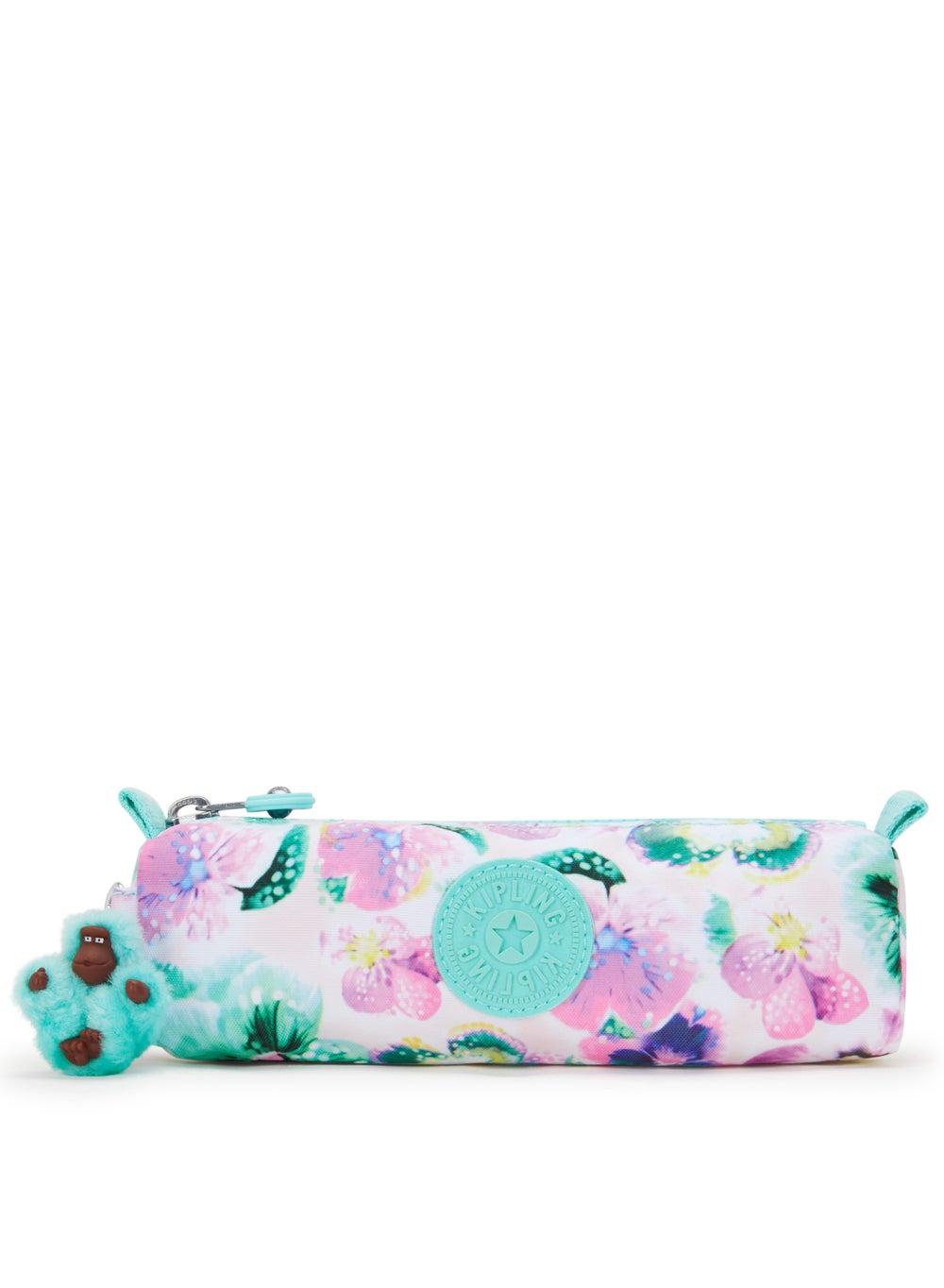 Kipling Freedom-Medium I63107EC - Aqua Blossom Pencase - Image 1