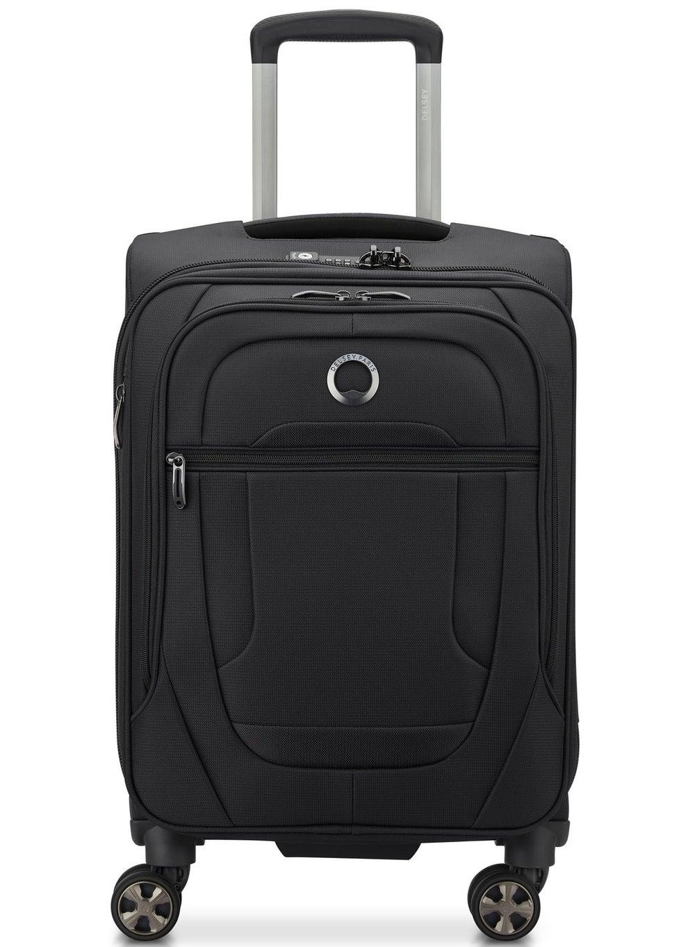 DELSEY Paris Helium DLX 55cm Luxe Expandable Softcase Cabin Trolley - Image 1