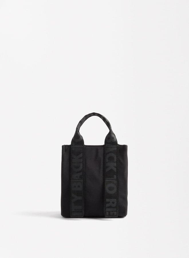 Elegant PARFOIS Black Patent Tote – Sophisticated Everyday Style - Image 1