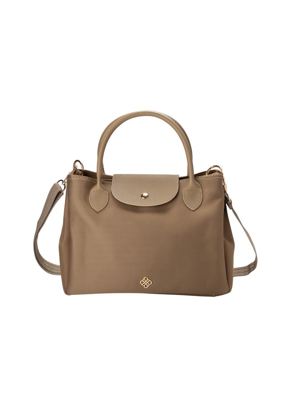 Bata Beige Top Handle Casual Bag for Women - Image 1